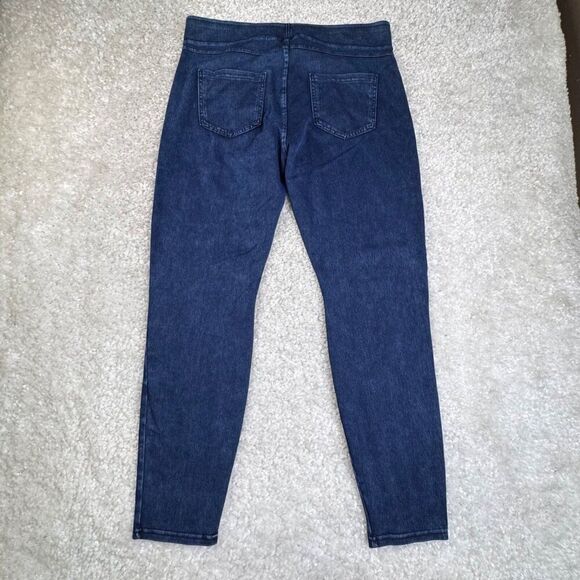 SOLD Flex High Waisted Knit Denim Blue Legging 1X NEW - Picture 3 of 10